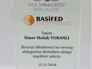 Ünsped Gümrük Müşavirliği ve Lojistik Hizmetleri A.Ş. Olarak  İhracat Akademisi Eğitim Programındaydık