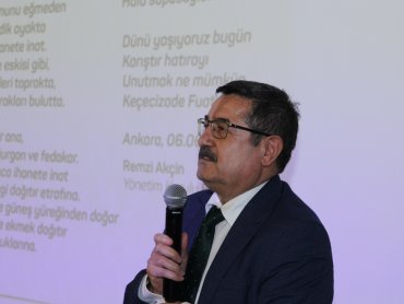  ÜNSPED’de Şiir Sergisi
