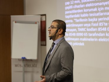 ‘‘Tarifelendirmede Sektörel Metodlar: Elektronik (85. Fasıl)’’ Konulu Eğitimimiz Gerçekleşti