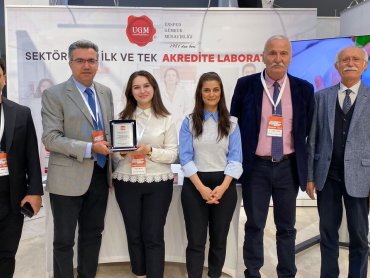 6. Ulusal Laboratuvar Akreditasyonu ve Güvenliği Sempozyumu'na katılım sağladık.