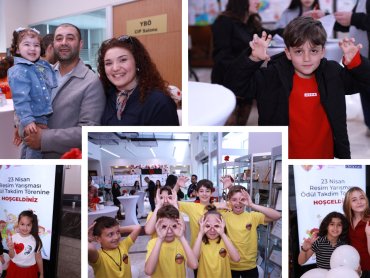 5.Geleneksel Ünsped Çocukları 23 Nisan Resim Yarışması’nın Ödül Takdim Törenini Gerçekleştirdik.