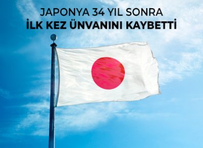 Japonya 34 Yıl Sonra İlk Kez Ünvanını Kaybetti