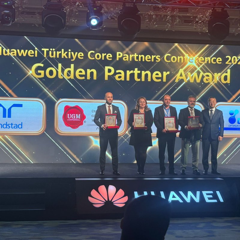 We Are Proud!  We were honored with the 2025 “Gold Partner” Award at Huawei Türkiye's Main Business Partners Conference