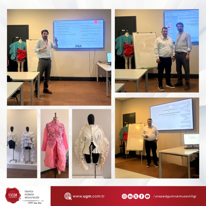 As UNSPED Customs Consultancy, We Have Taken Part in the Training Program