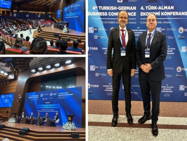 4. TÜRK-ALMAN Ekonomi Konferansına Katılım Sağladık.