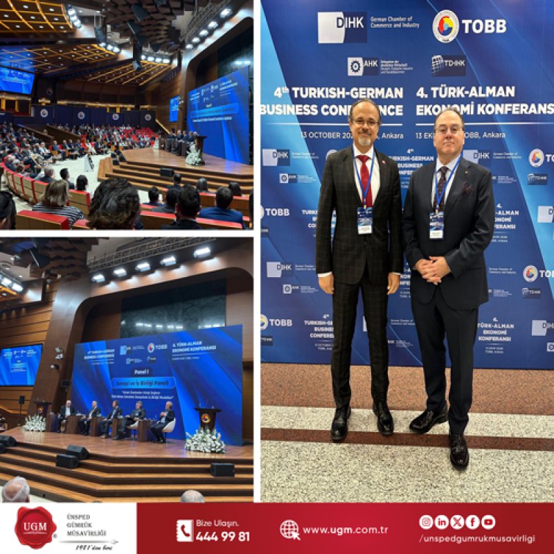 We Participated in the 4th Turkish-German Economic Conference.